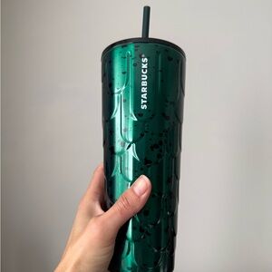 Starbucks Emerald Green Textured Tumbler